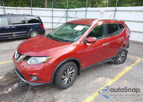 2015 Nissan Rogue S/Sl/Sv из США, поврежденный, VIN 5N1AT2MV5FC810692